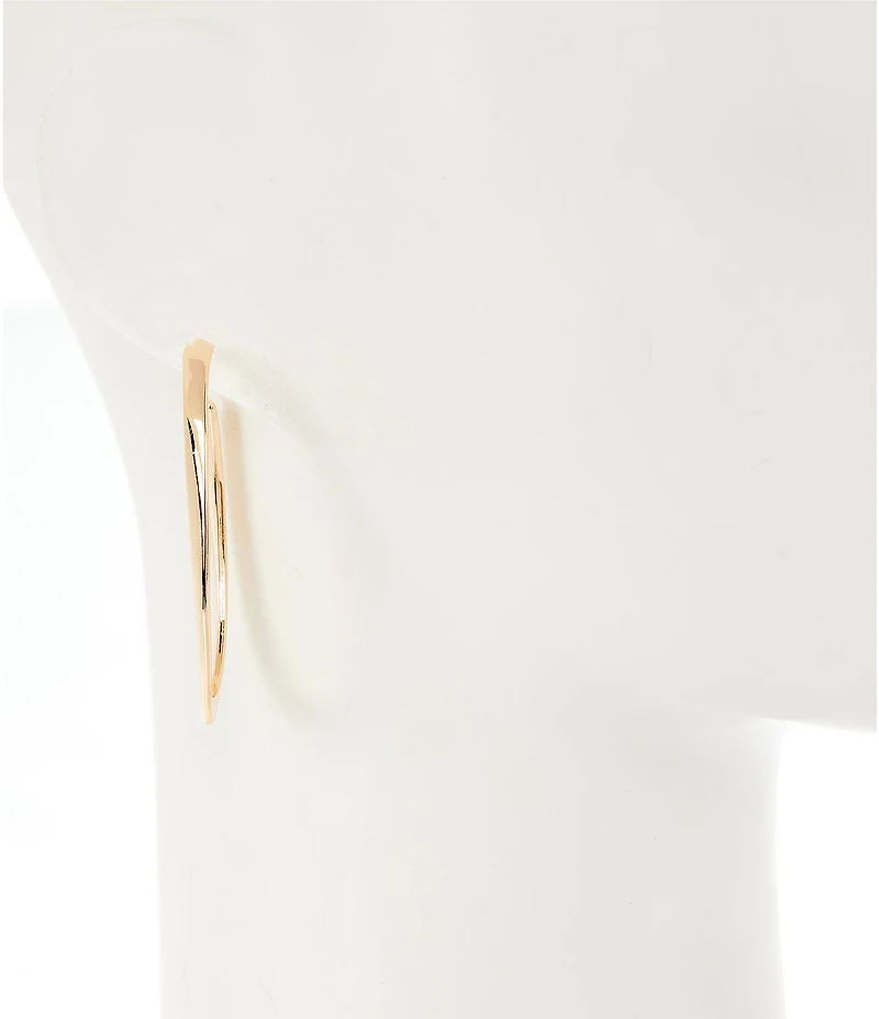 Gemma Layne Oval Hoop Earrings