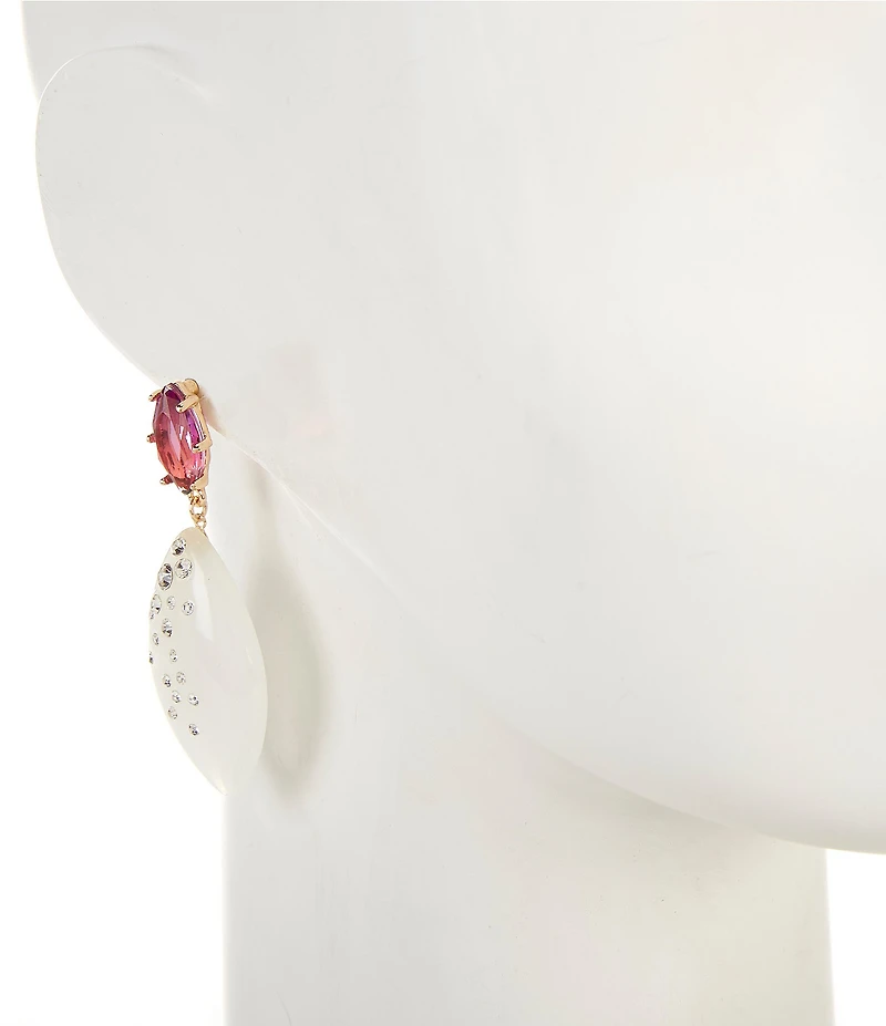 Gemma Layne Resin Stone Teardrop Earrings