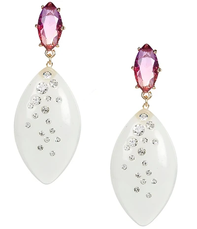Gemma Layne Resin Stone Teardrop Earrings