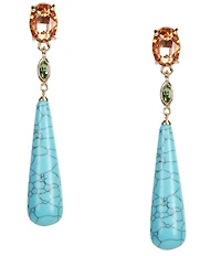 Gemma Layne Semi Precious Stone Drop Earrings