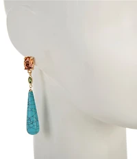 Gemma Layne Semi Precious Stone Drop Earrings