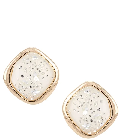 Gemma Layne Statement Stone Stud Earrings