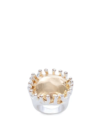 Gemma Layne Stone Burst Statement Ring