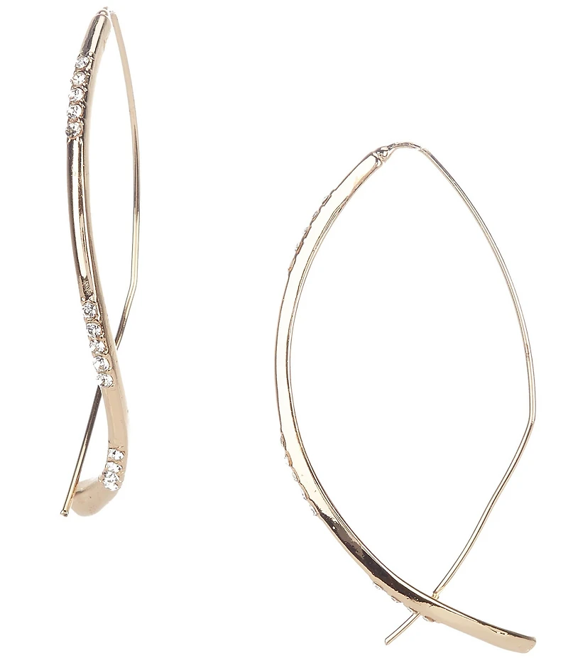 Gemma Layne Stone Threader Drop Earrings