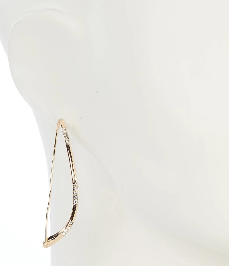 Gemma Layne Stone Threader Drop Earrings