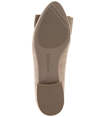 Gentle Souls Atlas Suede Bow Dress Flats