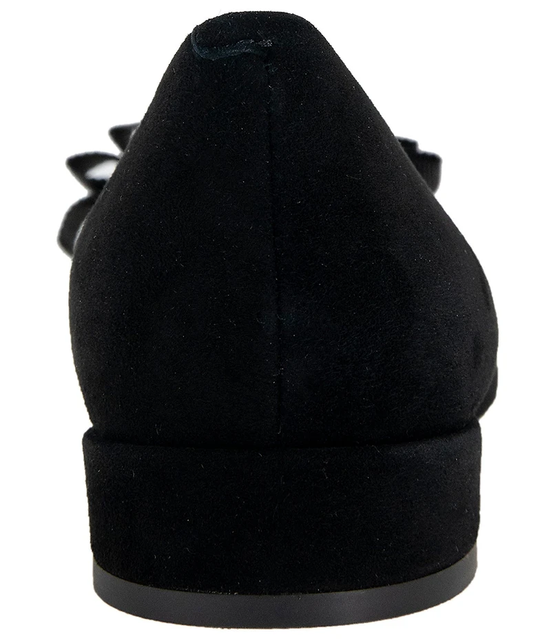 Gentle Souls Atlas Suede Bow Dress Flats