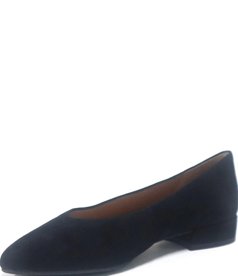 Gentle Souls Atlas V Suede Ballet Pumps