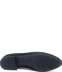 Gentle Souls Atlas V Suede Ballet Pumps
