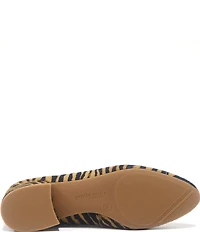 Gentle Souls Atlas V Tiger Print Calf Hair Block Heel Pumps