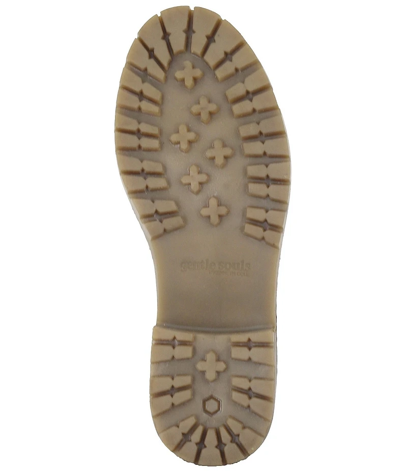 Gentle Souls Baden Suede Monk Strap Hardware Booties
