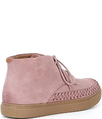 Gentle Souls Cacti Suede Ankle Booties
