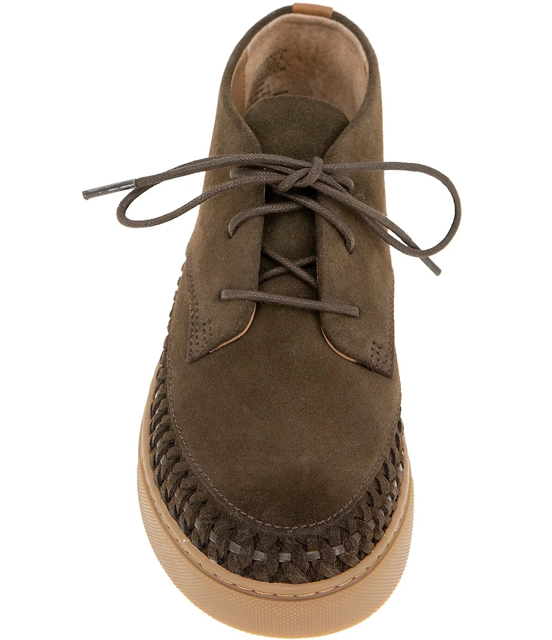 Gentle Souls Cacti Suede Ankle Booties