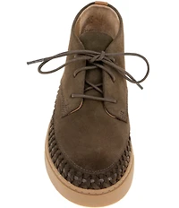 Gentle Souls Cacti Suede Ankle Booties