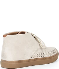 Gentle Souls Cacti Suede Ankle Booties