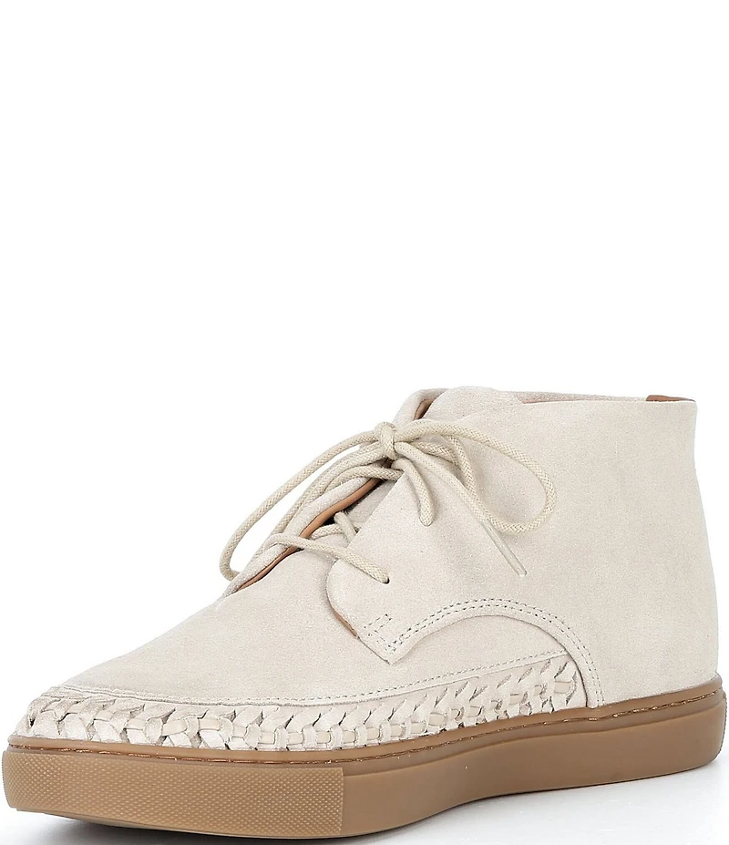 Gentle Souls Cacti Suede Ankle Booties