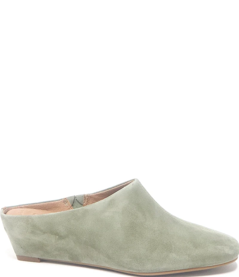 Gentle Souls Carmena Suede Wedge Mules