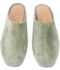 Gentle Souls Carmena Suede Wedge Mules