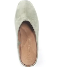 Gentle Souls Carmena Suede Wedge Mules