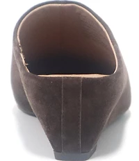 Gentle Souls Carmena Suede Wedge Mules