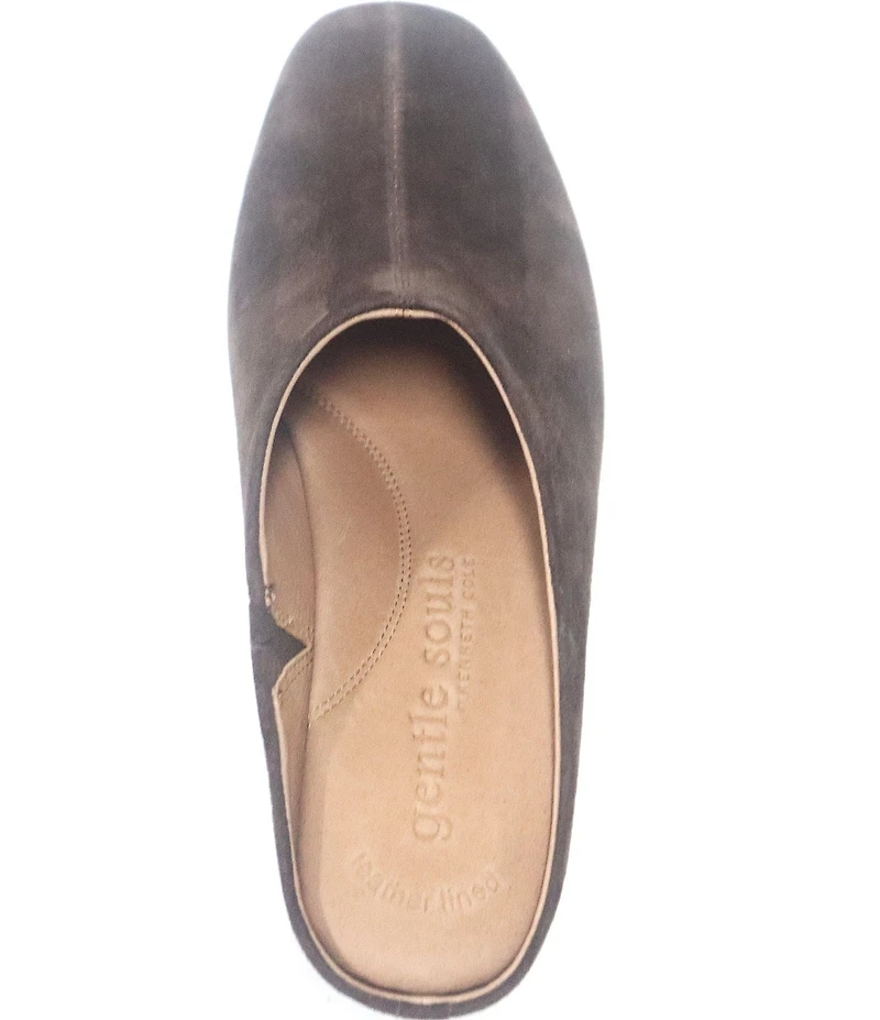 Gentle Souls Carmena Suede Wedge Mules