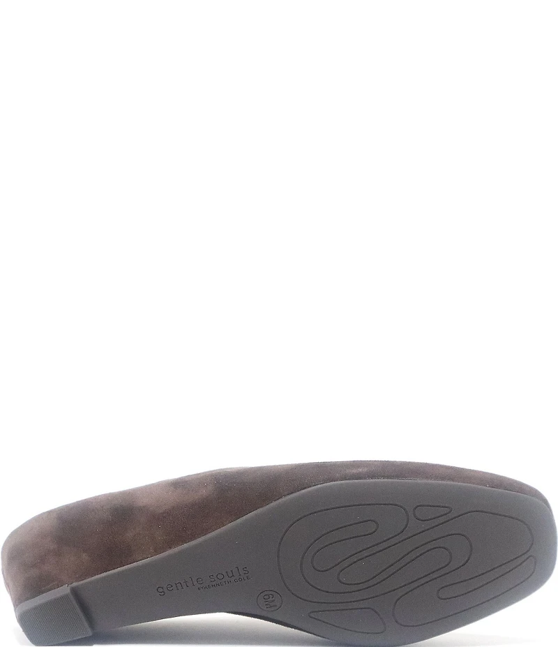 Gentle Souls Carmena Suede Wedge Mules