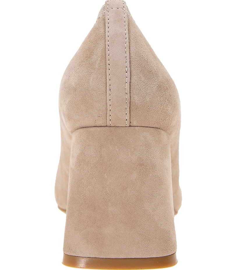 Gentle Souls Dionne Leather Block Heel Pumps