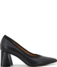 Gentle Souls Dionne Leather Block Heel Pumps