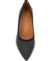 Gentle Souls Dionne Leather Block Heel Pumps