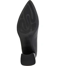 Gentle Souls Dionne Leather Block Heel Pumps