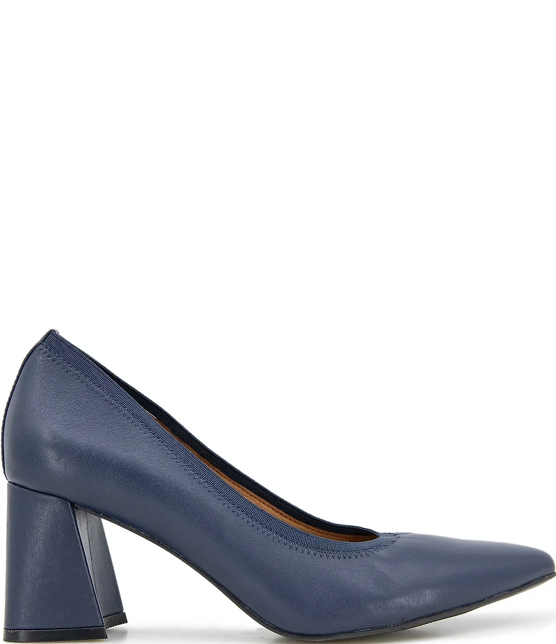 Gentle Souls Dionne Suede Block Heel Pumps