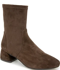 Gentle Souls Elly Stretch Suede Booties