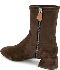Gentle Souls Elly Stretch Suede Booties
