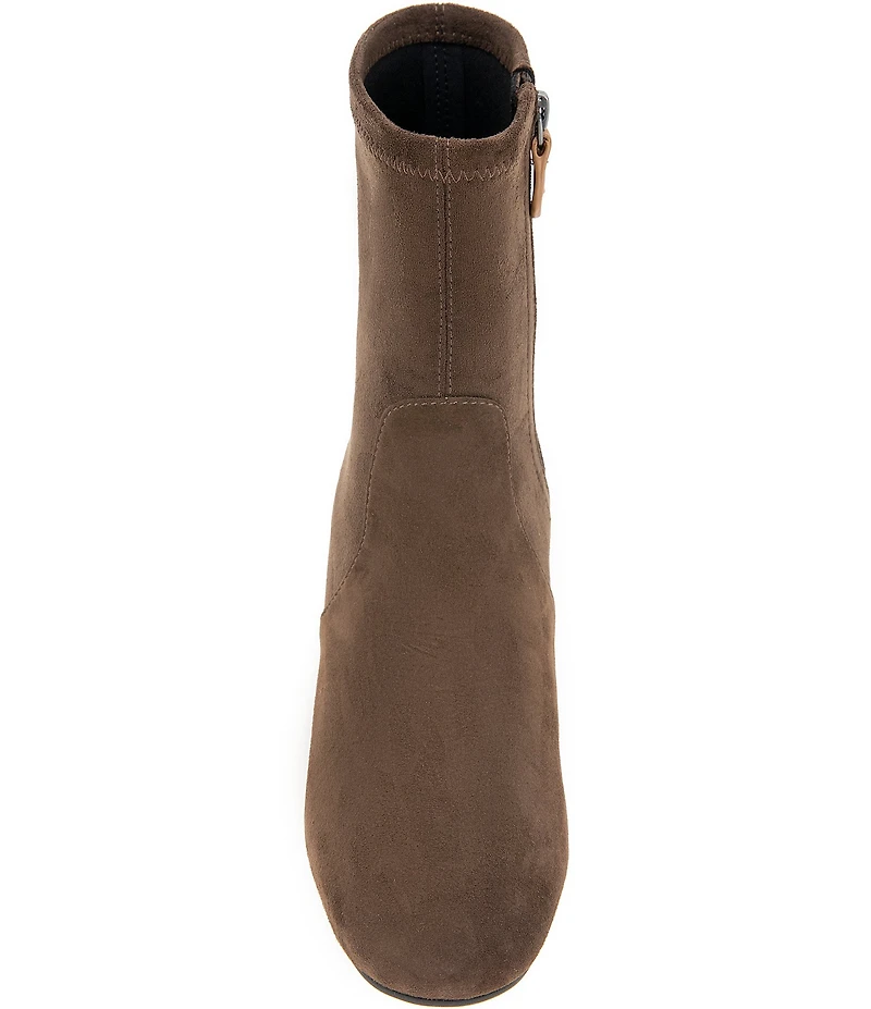 Gentle Souls Elly Stretch Suede Booties