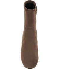 Gentle Souls Elly Stretch Suede Booties