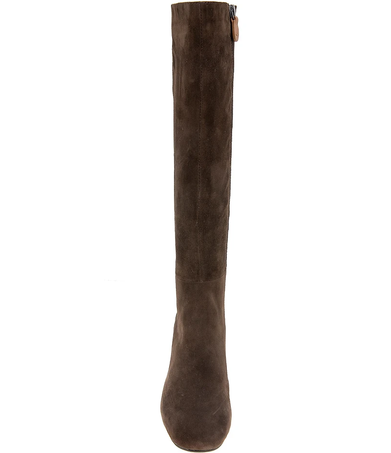 Gentle Souls Emily Stretch Suede Tall Boots