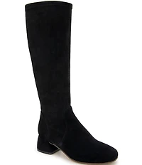 Gentle Souls Emily Stretch Suede Tall Boots