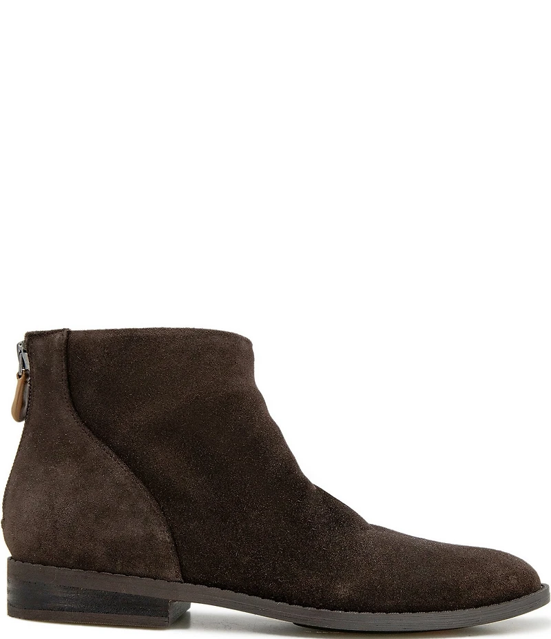 Gentle Souls Emma Suede Zip Booties