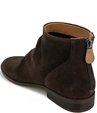 Gentle Souls Emma Suede Zip Booties