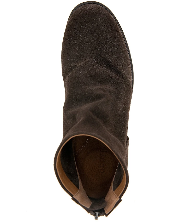Gentle Souls Emma Suede Zip Booties