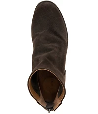 Gentle Souls Emma Suede Zip Booties
