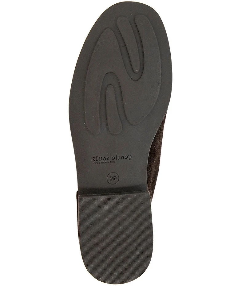 Gentle Souls Emma Suede Zip Booties