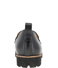 Gentle Souls Eugene Lug Bit Leather Loafers