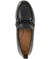Gentle Souls Eugene Lug Bit Leather Loafers