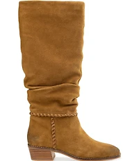 Gentle Souls Fabri Suede Slouch Shaft Tall Boots