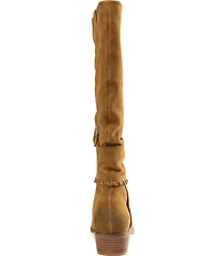 Gentle Souls Fabri Suede Slouch Shaft Tall Boots