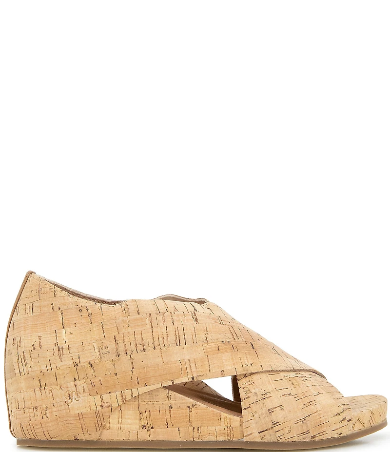 Gentle Souls Gainey Cork Wedge Shooties