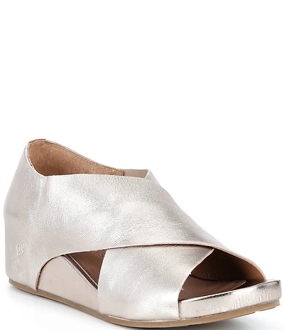 Gentle Souls Gainey Leather Wedge Shooties