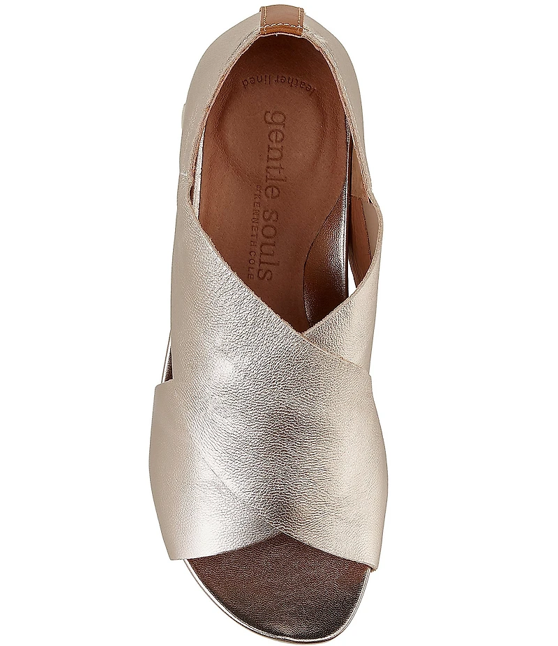 Gentle Souls Gainey Leather Wedge Shooties