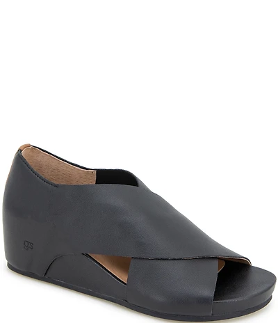 Gentle Souls Gainey Leather Wedge Shooties